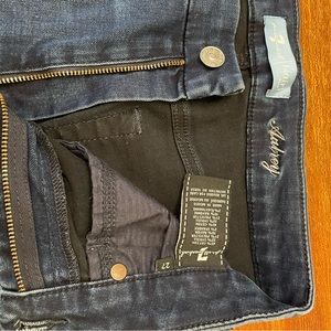7 for All Mankind Aubrey Stretch Jeans, size 27